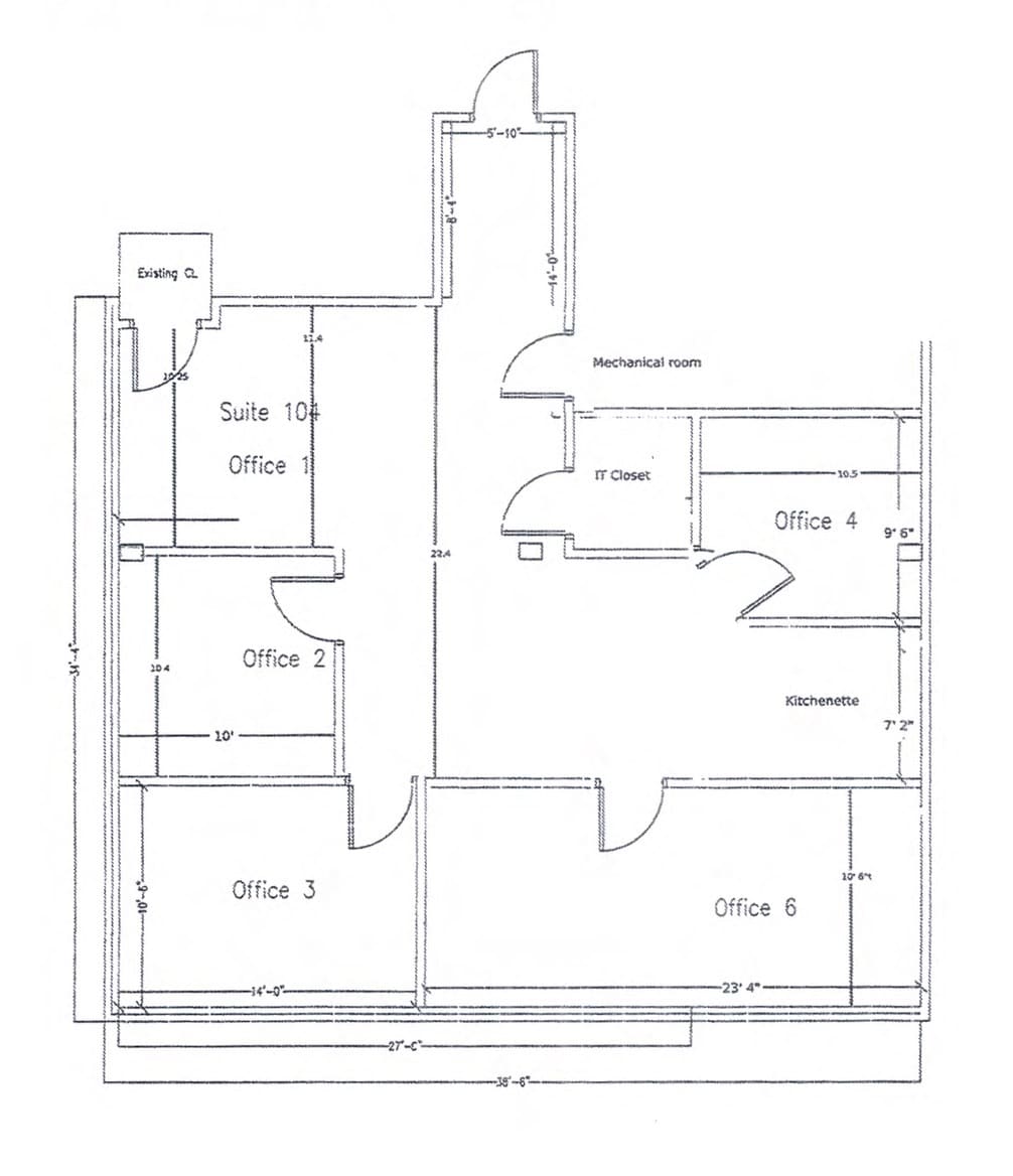 370 E Maple Ave, Langhorne, PA for lease Floor Plan- Image 1 of 1