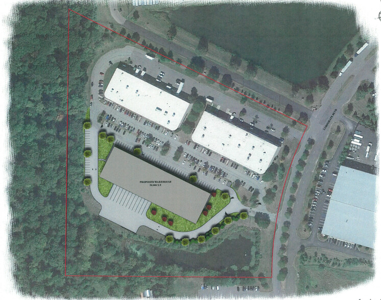 500 Corporate Blvd, Newburgh, NY for lease - Site Plan - Image 2 of 4