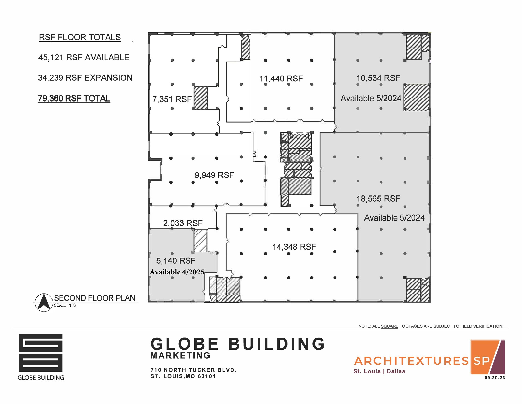 710 N Tucker Blvd, Saint Louis, MO for lease Floor Plan- Image 1 of 5