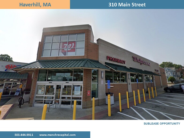 296-310 Main St, Haverhill, MA for lease - Building Photo - Image 1 of 17