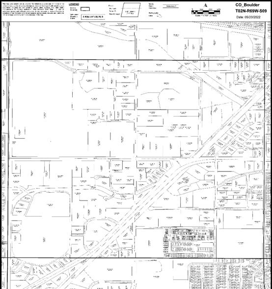 1301 Iowa Ave, Longmont, CO for lease - Plat Map - Image 2 of 6