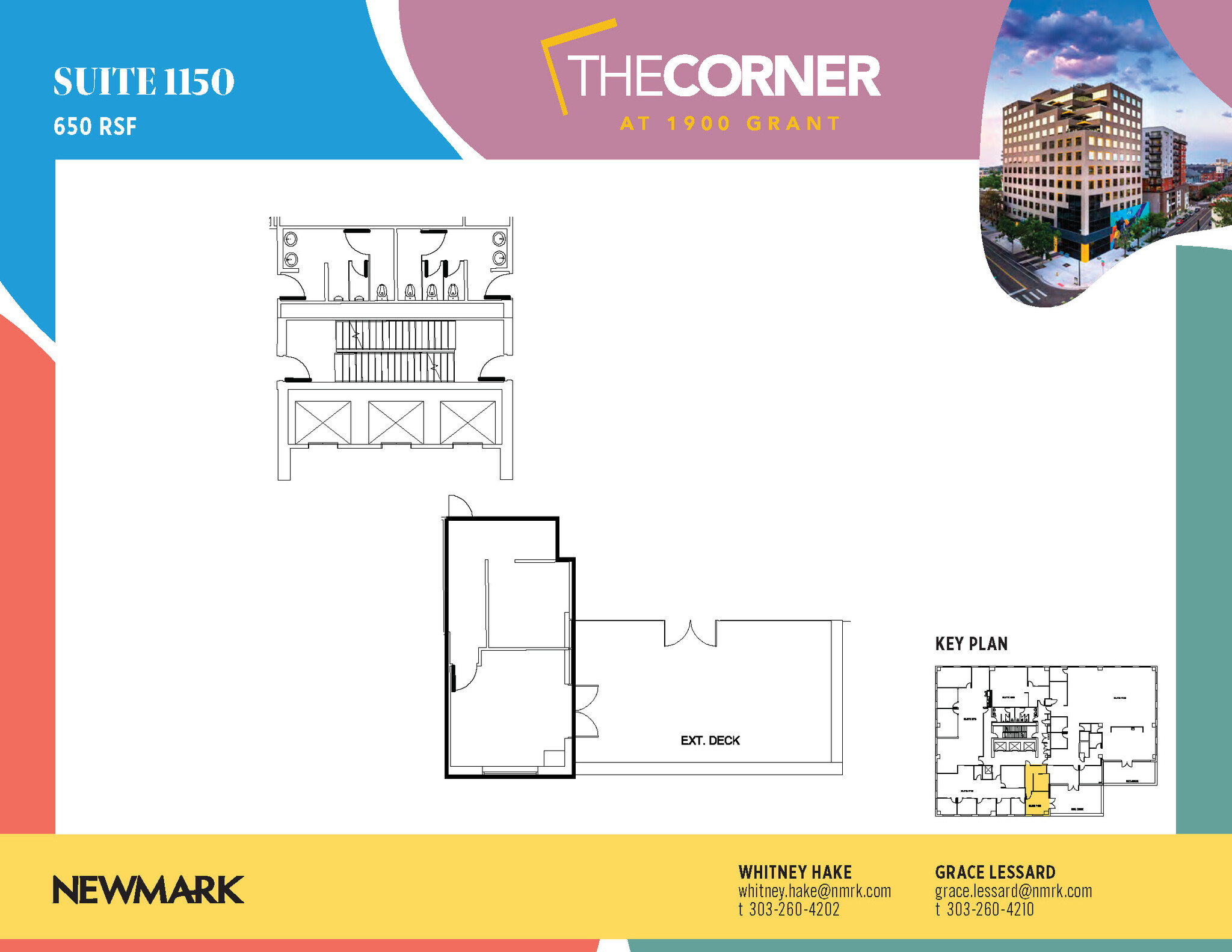 1900 Grant St, Denver, CO for lease Floor Plan- Image 1 of 1