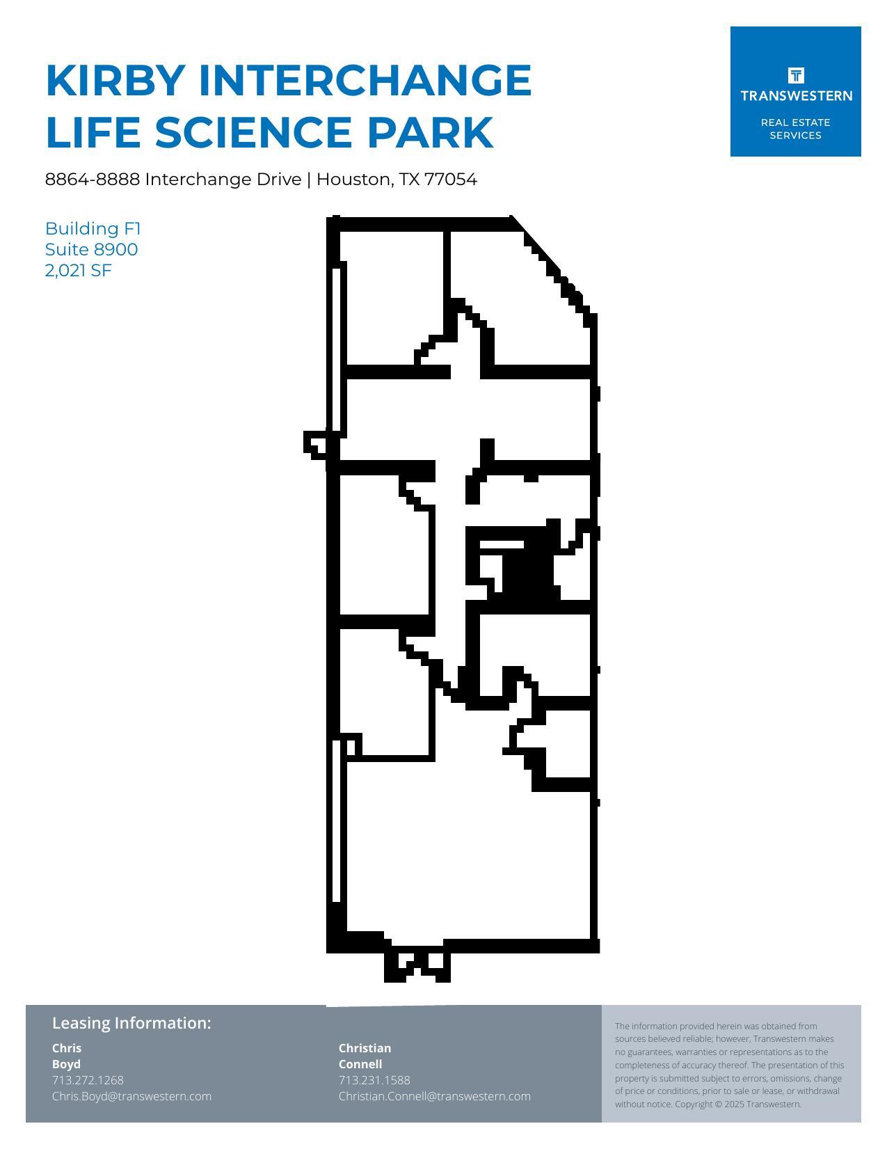 8901-8933 Interchange Dr, Houston, TX for lease Floor Plan- Image 1 of 1