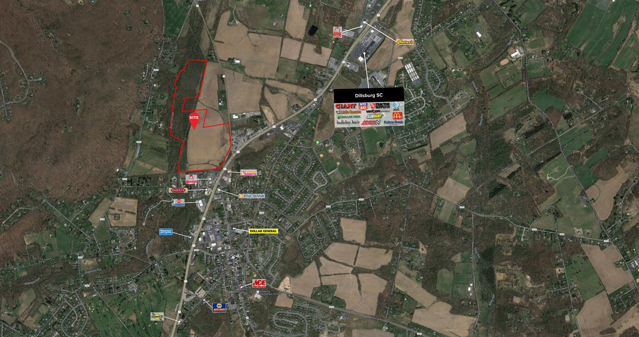 Route 15 & Route 74, Dillsburg, PA for sale Building Photo- Image 1 of 1