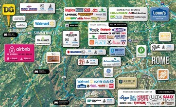 12333 Highway 48, Cloudland, GA - AERIAL  map view