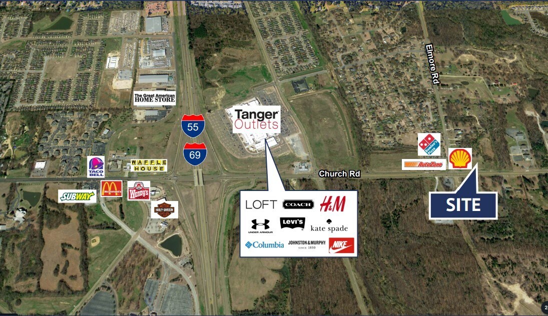 Church Rd, Southaven, MS for sale Primary Photo- Image 1 of 1