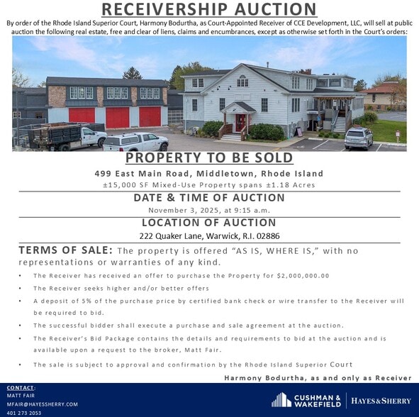 499 E Main Rd, Middletown, RI for sale - Building Photo - Image 2 of 79