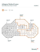 1005 N Glebe Rd, Arlington, VA for lease Floor Plan- Image 1 of 1