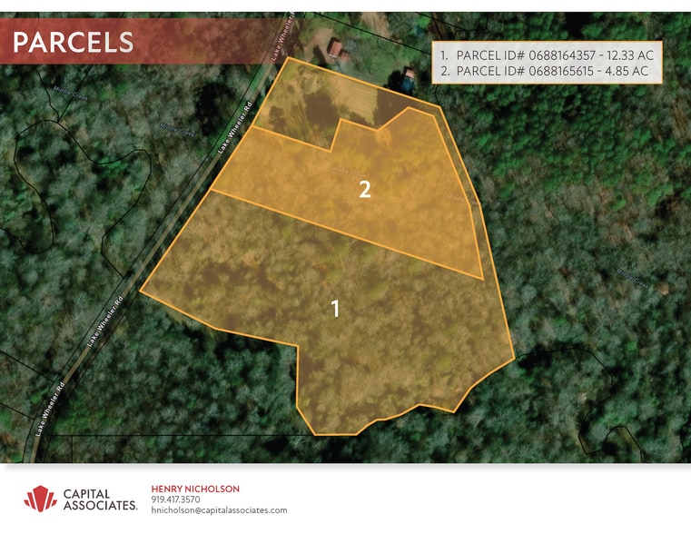 9705 & 9713 Lake Wheeler Road, Fuquay Varina, NC for sale - Building Photo - Image 2 of 3