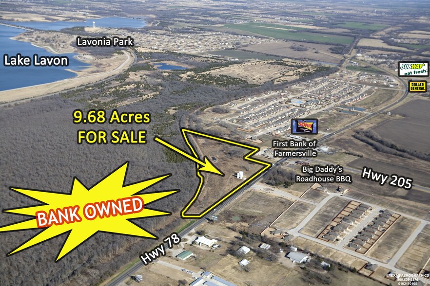Hwy 78 & Hwy 205, Lavon, TX 75166