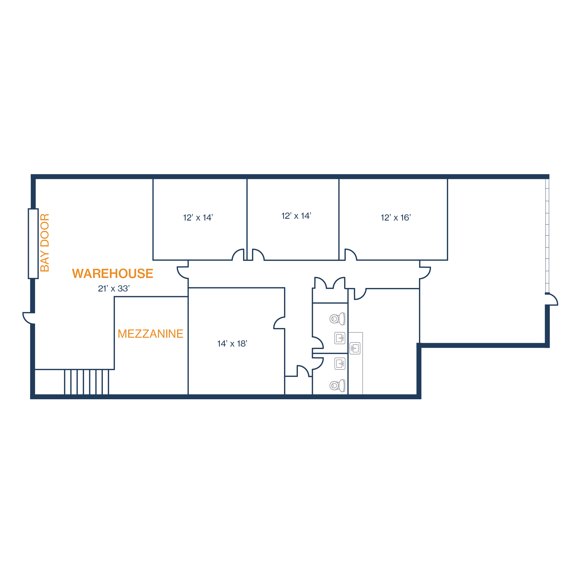 3727 Greenbriar Dr, Stafford, TX for lease Floor Plan- Image 1 of 1