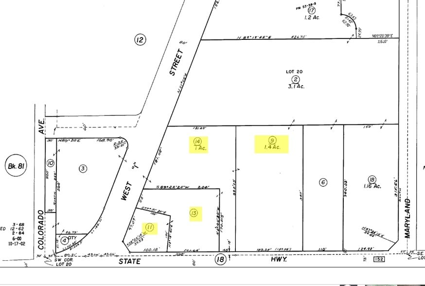 828, 846, 850 W Pacheco Blvd, Los Banos, CA for sale - Building Photo - Image 2 of 2