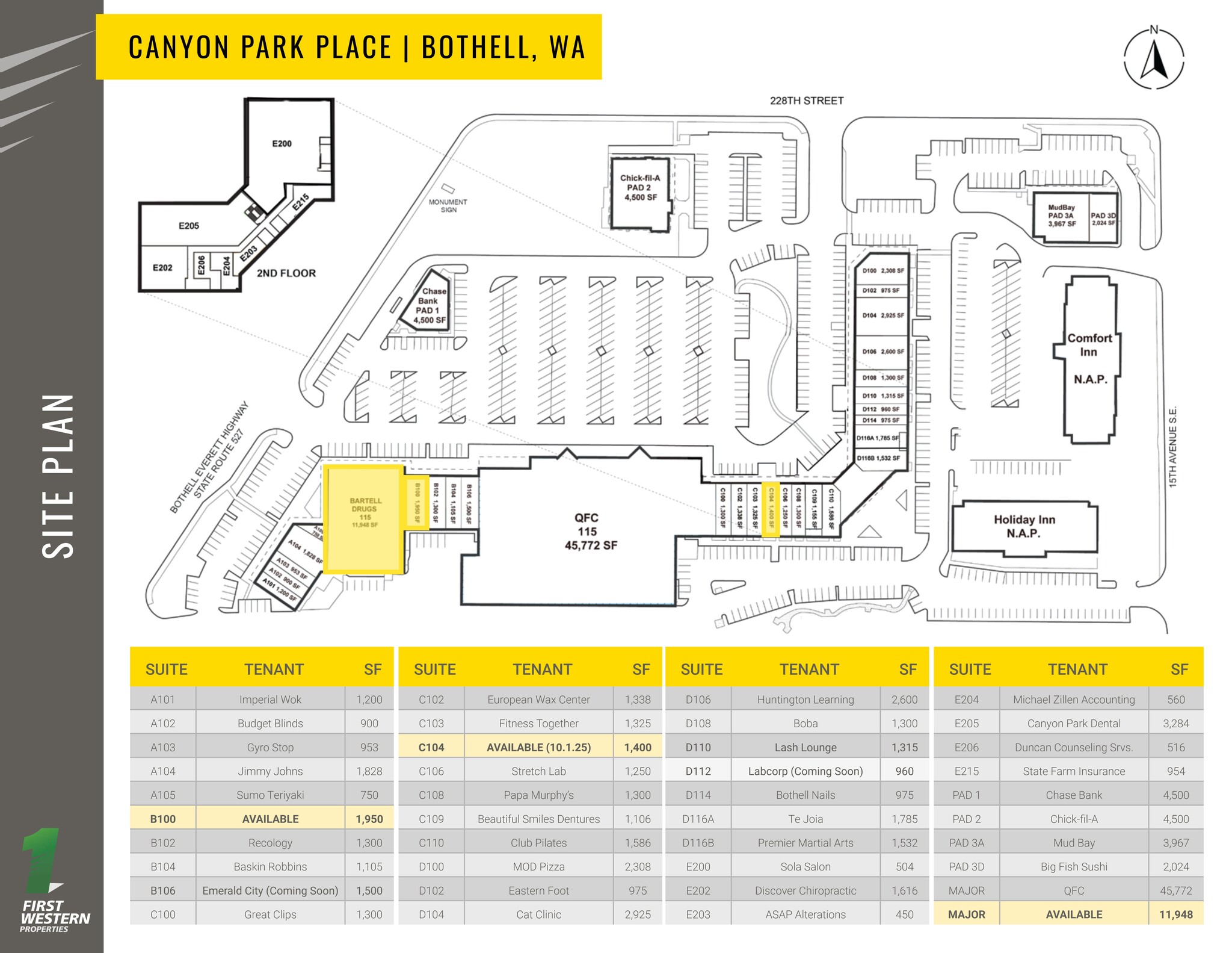 22833 Bothell-Everett Hwy, Bothell, WA for lease Site Plan- Image 1 of 1