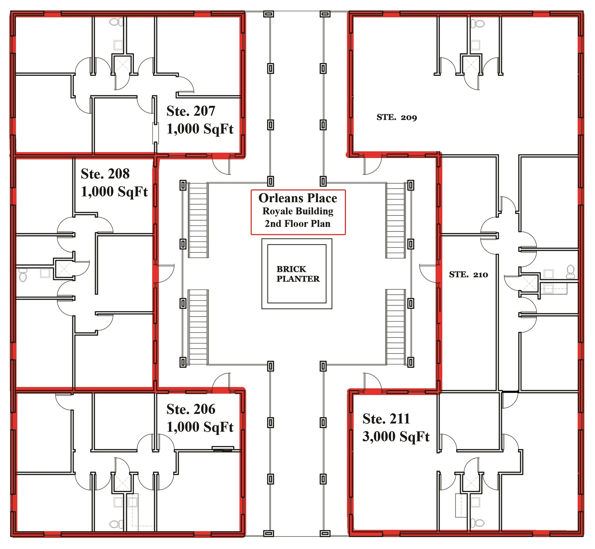 850 Kaliste Saloom Rd, Lafayette, LA for lease Floor Plan- Image 1 of 1