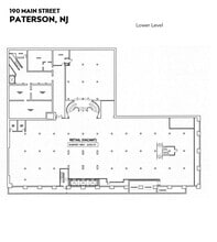 186 Main St, Paterson, NJ for lease Floor Plan- Image 1 of 1