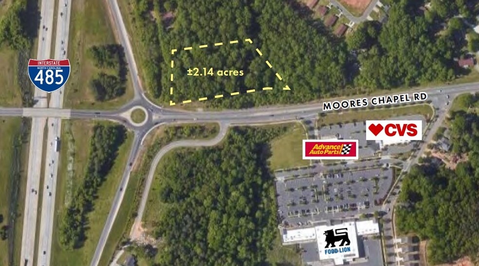 Moores Chapel Rd, Charlotte, NC for sale - Building Photo - Image 1 of 1