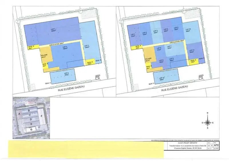 15 Avenue Eugène Gazeau, Senlis for lease - Site Plan - Image 3 of 3