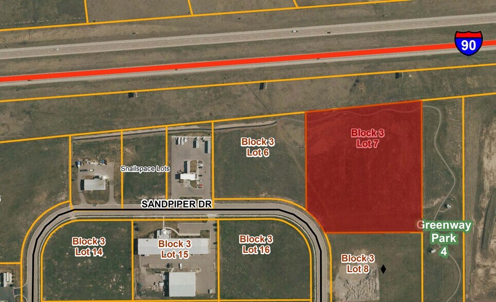 0 Sandpiper Dr, Missoula, MT for sale - Aerial - Image 1 of 1