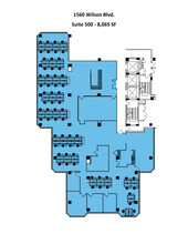 1560 Wilson Blvd, Arlington, VA for lease Site Plan- Image 2 of 2