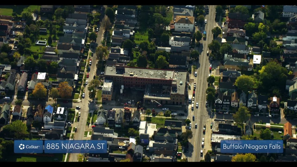 885 Niagara St, Buffalo, NY for lease - Aerial Video - Image 2 of 11