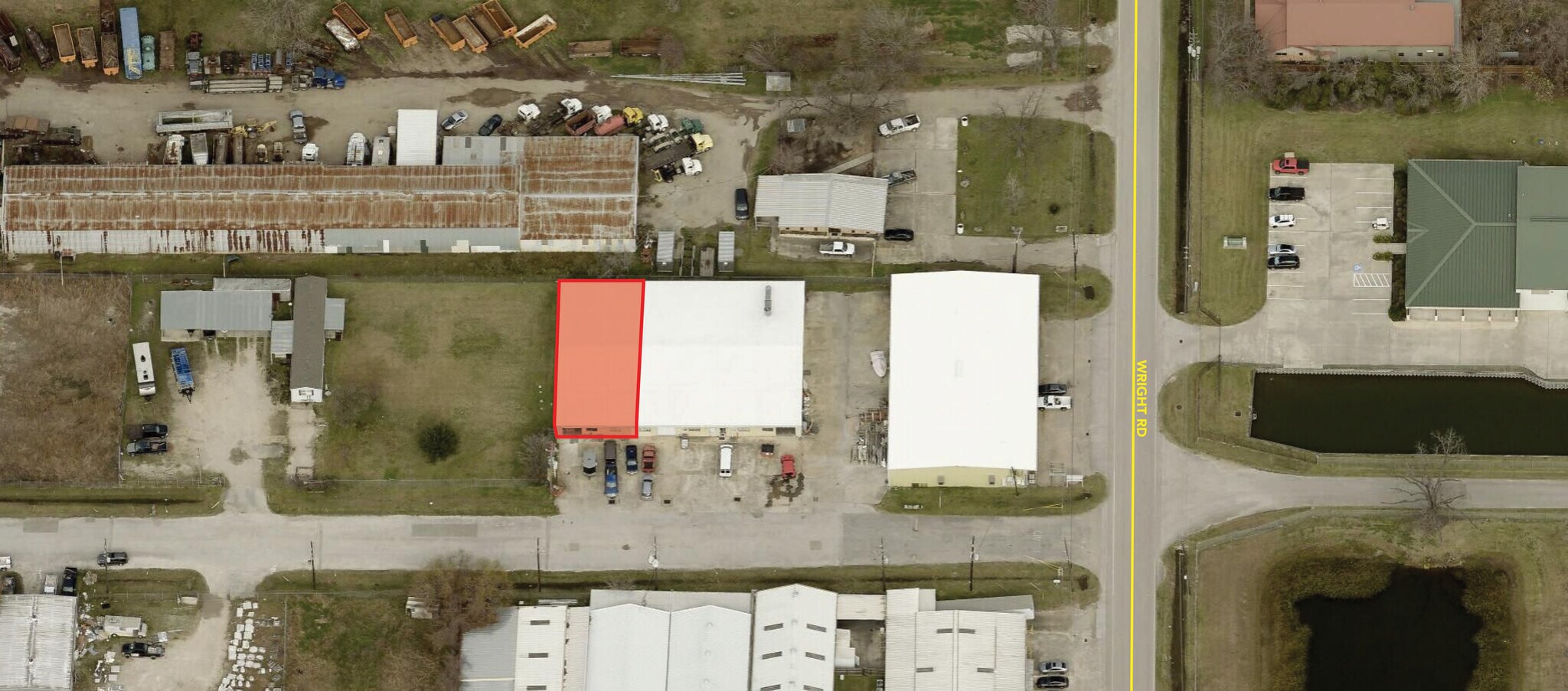 7409 Wright Rd, Houston, TX for sale Aerial- Image 1 of 1