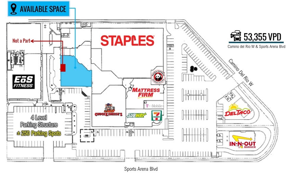 3146-3156 Sports Arena Blvd, San Diego, CA for sale - Site Plan - Image 1 of 1