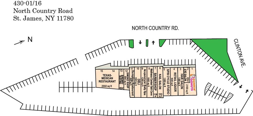 430-01-430-16 N Country Rd, St James, NY for lease - Building Photo - Image 2 of 10