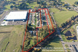 3310 Harrison Ave, Centralia, WA - aerial  map view