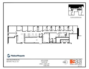 9033 Wilshire Blvd, Beverly Hills, CA for lease Floor Plan- Image 1 of 1