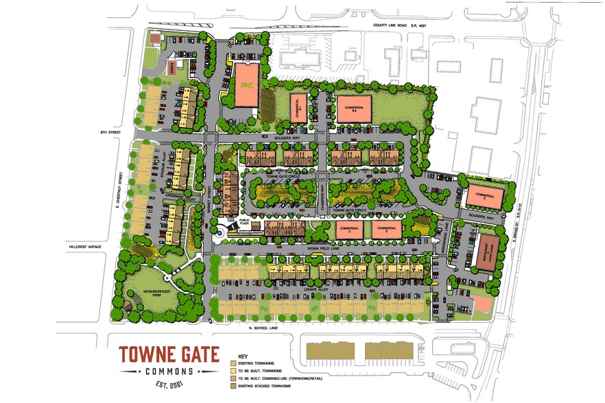 Market St, Souderton, PA for lease - Site Plan - Image 2 of 2