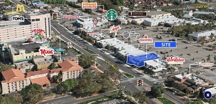 8151 International Dr, Orlando, FL - AERIAL map view