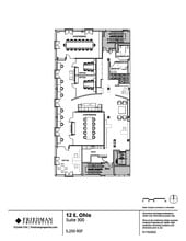 12 E Ohio St, Chicago, IL for lease Floor Plan- Image 1 of 2