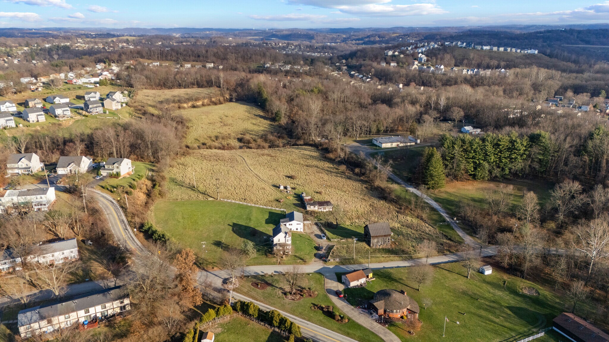 3199-3201 Ridge Rd, South Park, PA for sale Aerial- Image 1 of 7