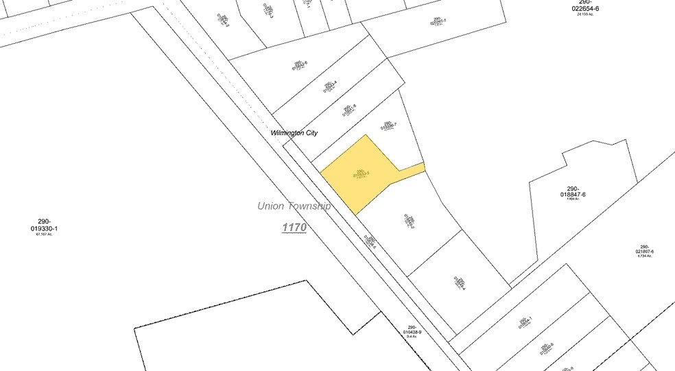 2751 Progress Way, Wilmington, OH for lease - Plat Map - Image 2 of 2