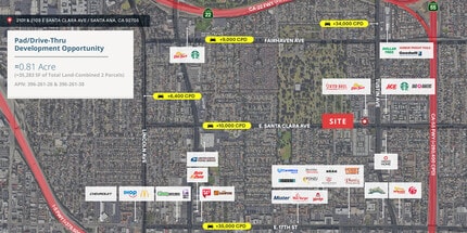 2101-2109 E Santa Clara Ave, Santa Ana, CA for lease Aerial- Image 1 of 1
