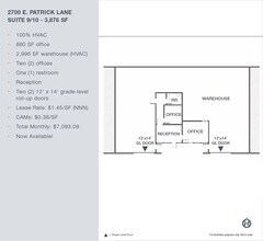 2700 E Patrick Ln, Las Vegas, NV for lease Floor Plan- Image 1 of 1