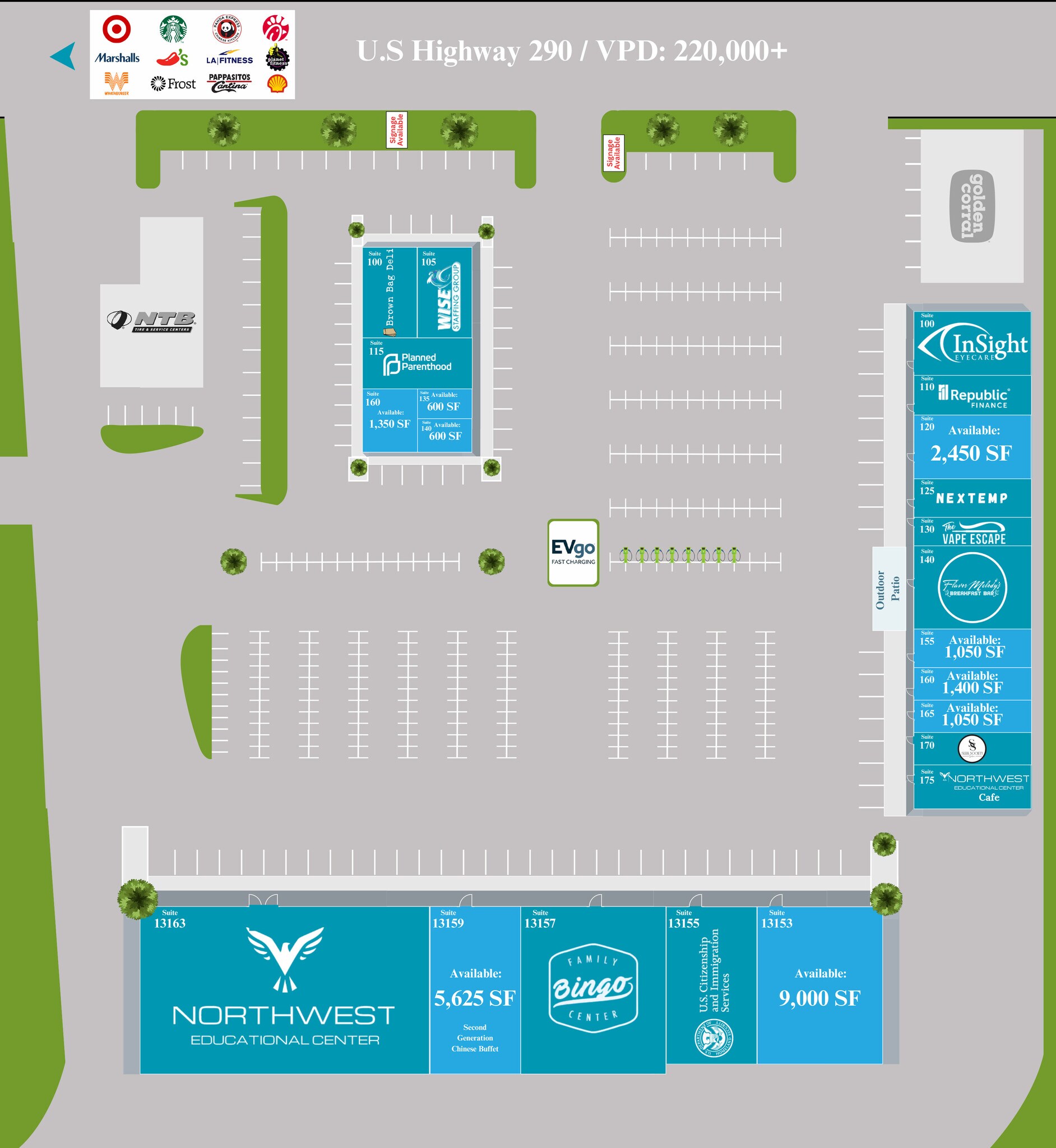 13167 Northwest Fwy, Houston, TX for lease Site Plan- Image 1 of 1