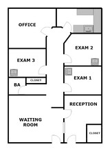 611 S Carlin Springs Rd, Arlington, VA for lease Floor Plan- Image 1 of 6