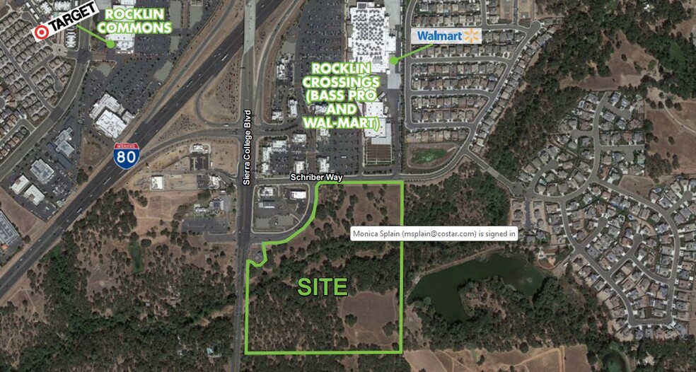 Seq Of Bass Pro Drive & Sierra College Blvd, Rocklin, CA for sale - Primary Photo - Image 1 of 1