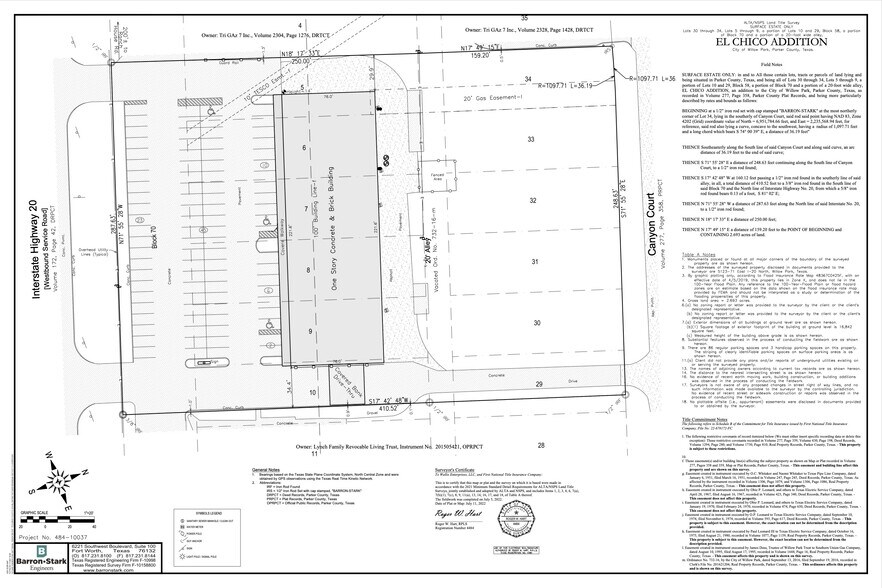 Canyon Court, Willow Park, TX 76087 Land for Sale