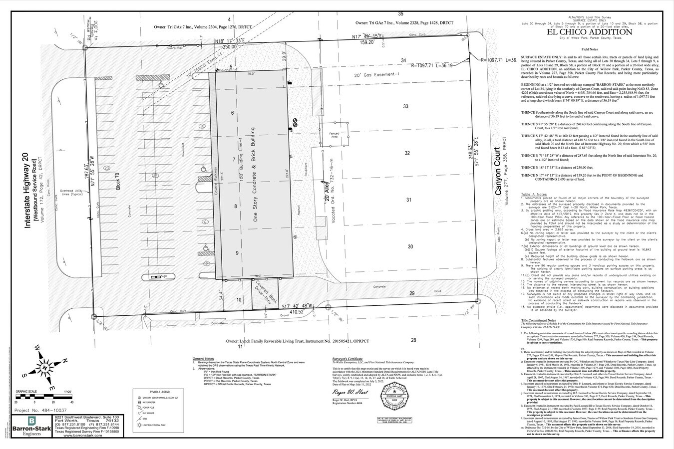 Canyon Court, Willow Park, TX 76087 Land for Sale