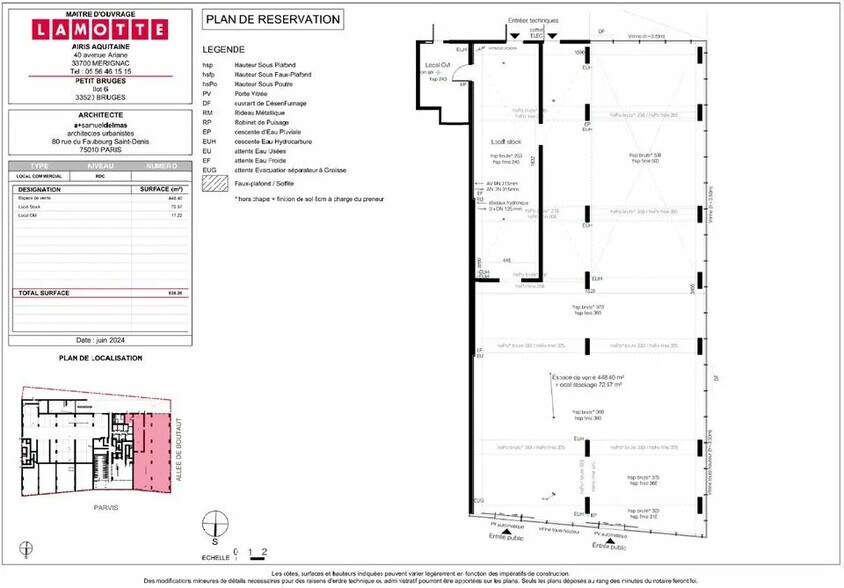 Retail in Bruges for sale - Floor Plan - Image 2 of 3