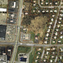 E Henrietta & Calkins Rd, Rochester, NY - aerial  map view