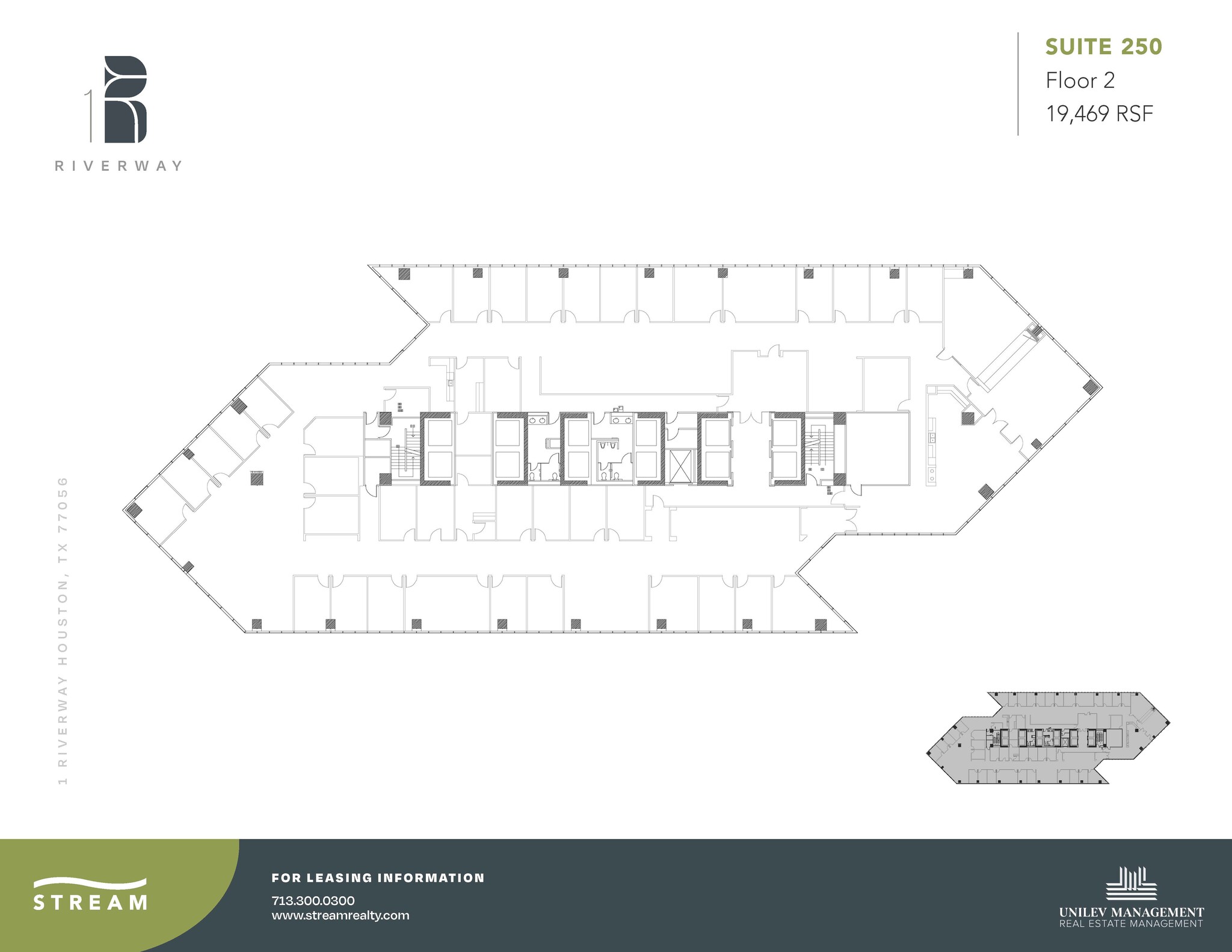 1 Riverway, Houston, TX for lease Floor Plan- Image 1 of 1