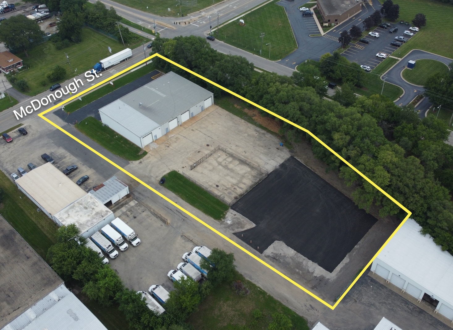 2402 McDonough St, Joliet, IL for lease Aerial- Image 1 of 6