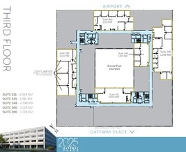 2025 Gateway Pl, San Jose, CA for lease Floor Plan- Image 2 of 2