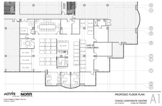4100 Yonge St, Toronto, ON for lease Floor Plan- Image 1 of 1