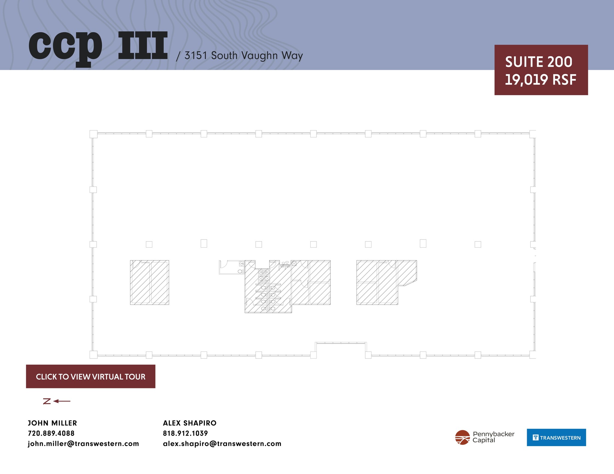 3131 S Vaughn Way, Aurora, CO for lease Site Plan- Image 1 of 2