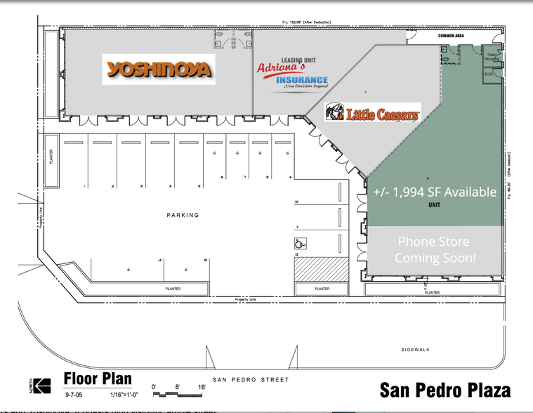 1900 S San Pedro St, Los Angeles, CA for lease - Site Plan - Image 2 of 6