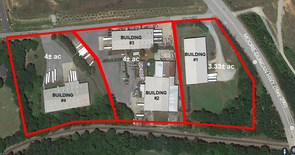 194 Old Roebuck Rd, Moore, SC for sale - Building Photo - Image 1 of 1